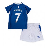 Everton Dwight McNeil #7 Fußballbekleidung Heimtrikot Kinder 2022-23 Kurzarm (+ kurze hosen)